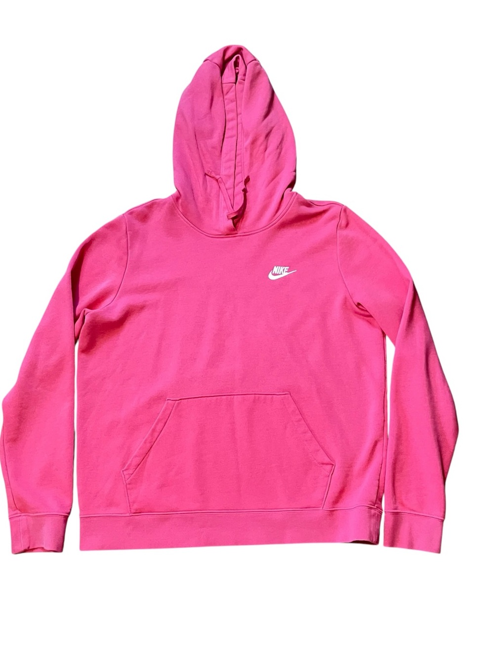 Nike Pink Pullover Hooded Sweatshirt